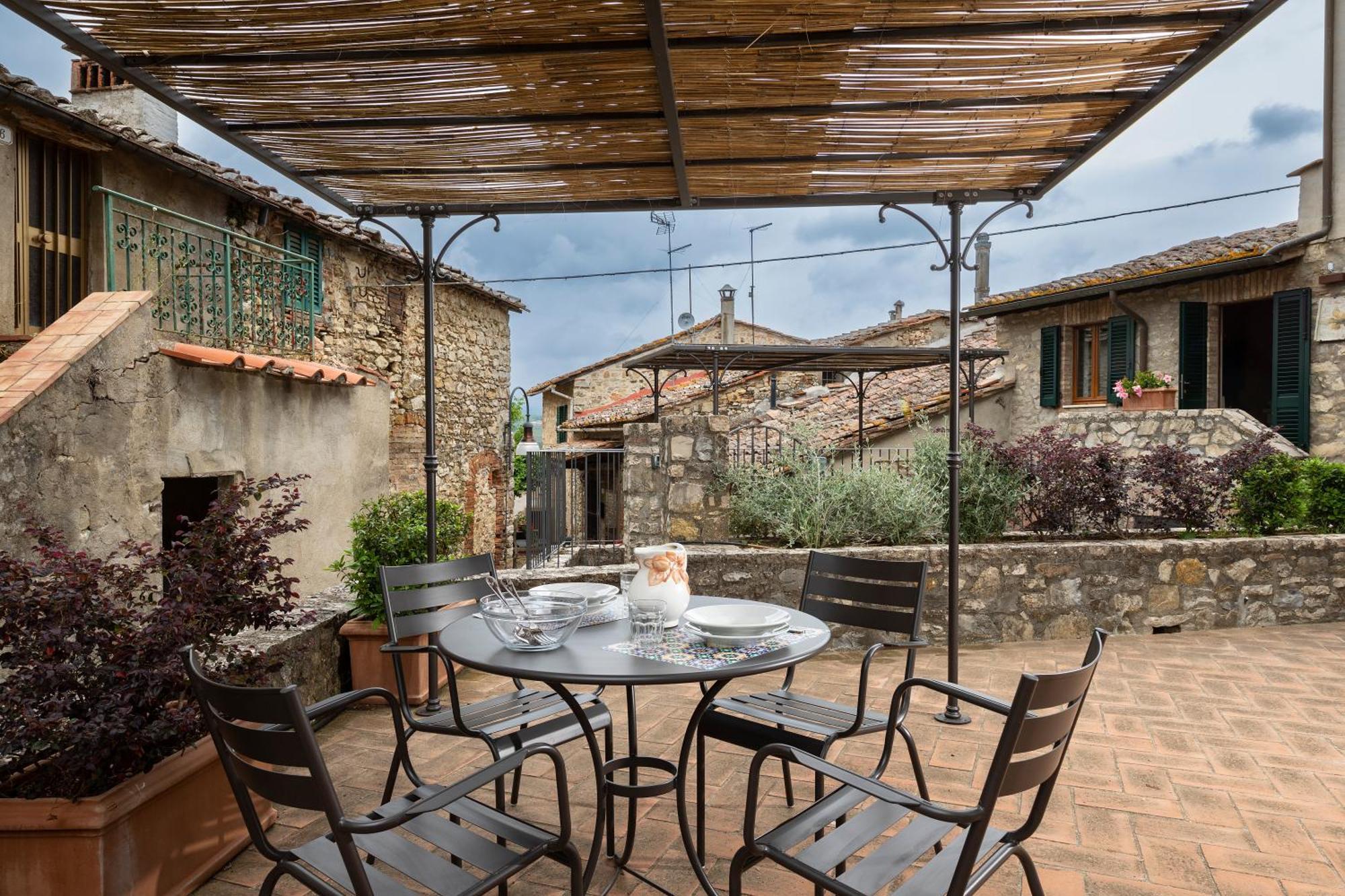 카이오레인챠안티 Borgo A Monti Di Sotto 빌라 외부 사진